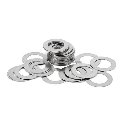 Laser Cutting Stainless Steel Shim Flat Washer with 0.05mm Thickness for Custom Applications